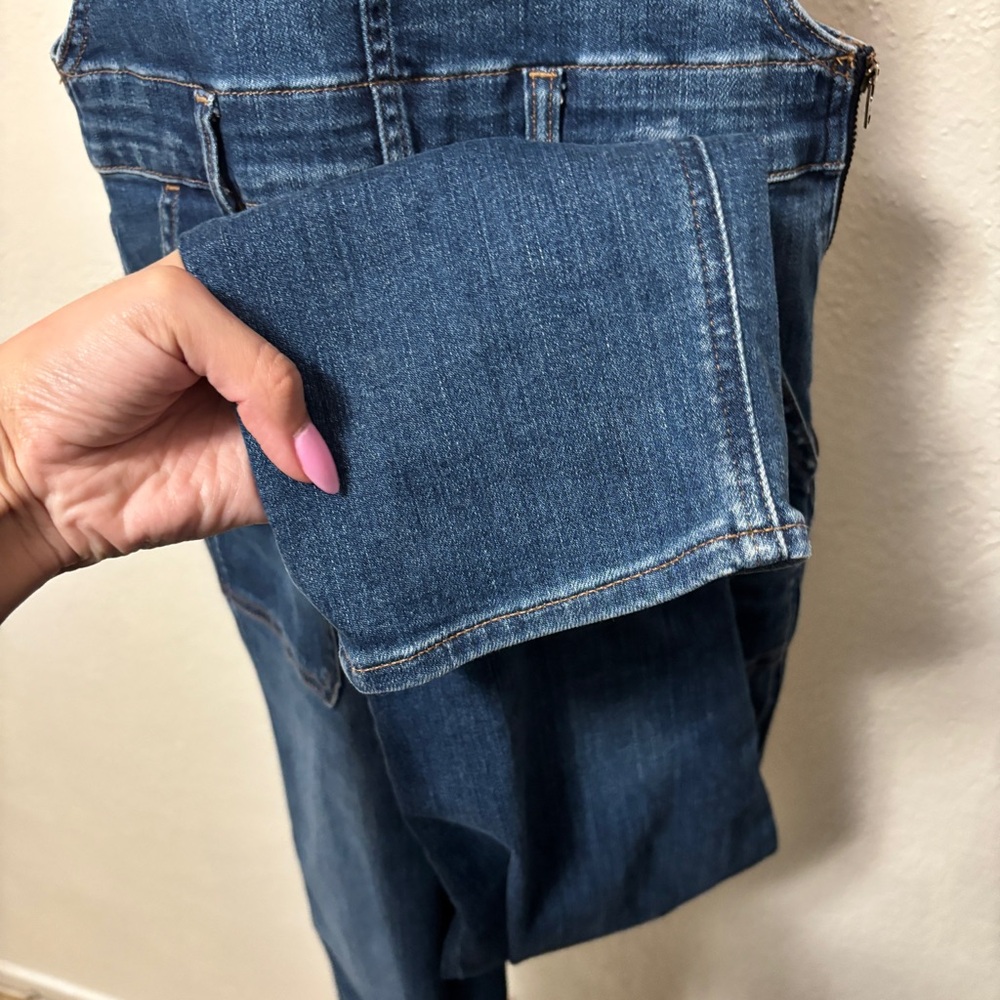 Madewell Stovepipe Overalls in Lorton Wash Size Small - Picture 8 of 12
